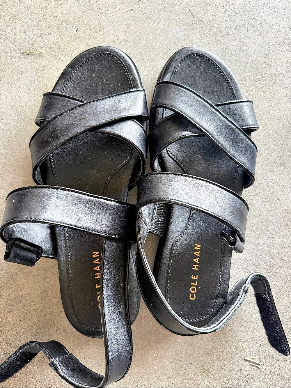 Cole Haan Mirabelle Crisscross Sandal Black